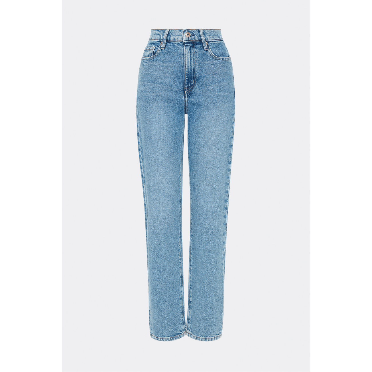 
                  
                    Outland Denim - Zoe High Straight Jeans - Cadence Blue
                  
                