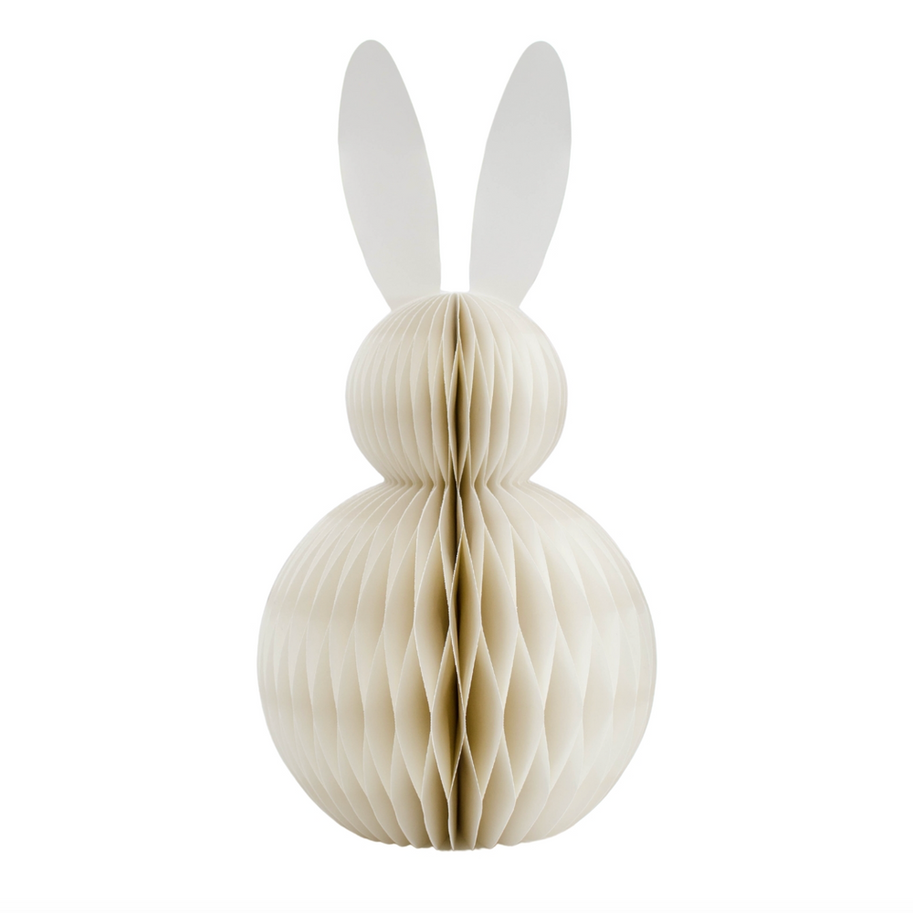 Off-White Paper Easter Bunny Standing | 46cmOff-White Paper Easter Bunny Standing | 46cm