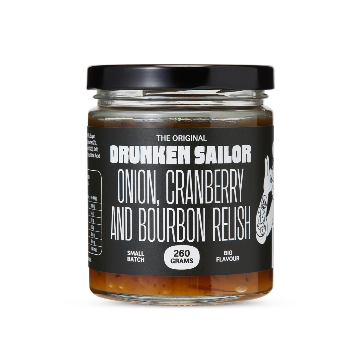 Drunken Sailor Canning Co - Onion, Cranberry & Bourbon Relish