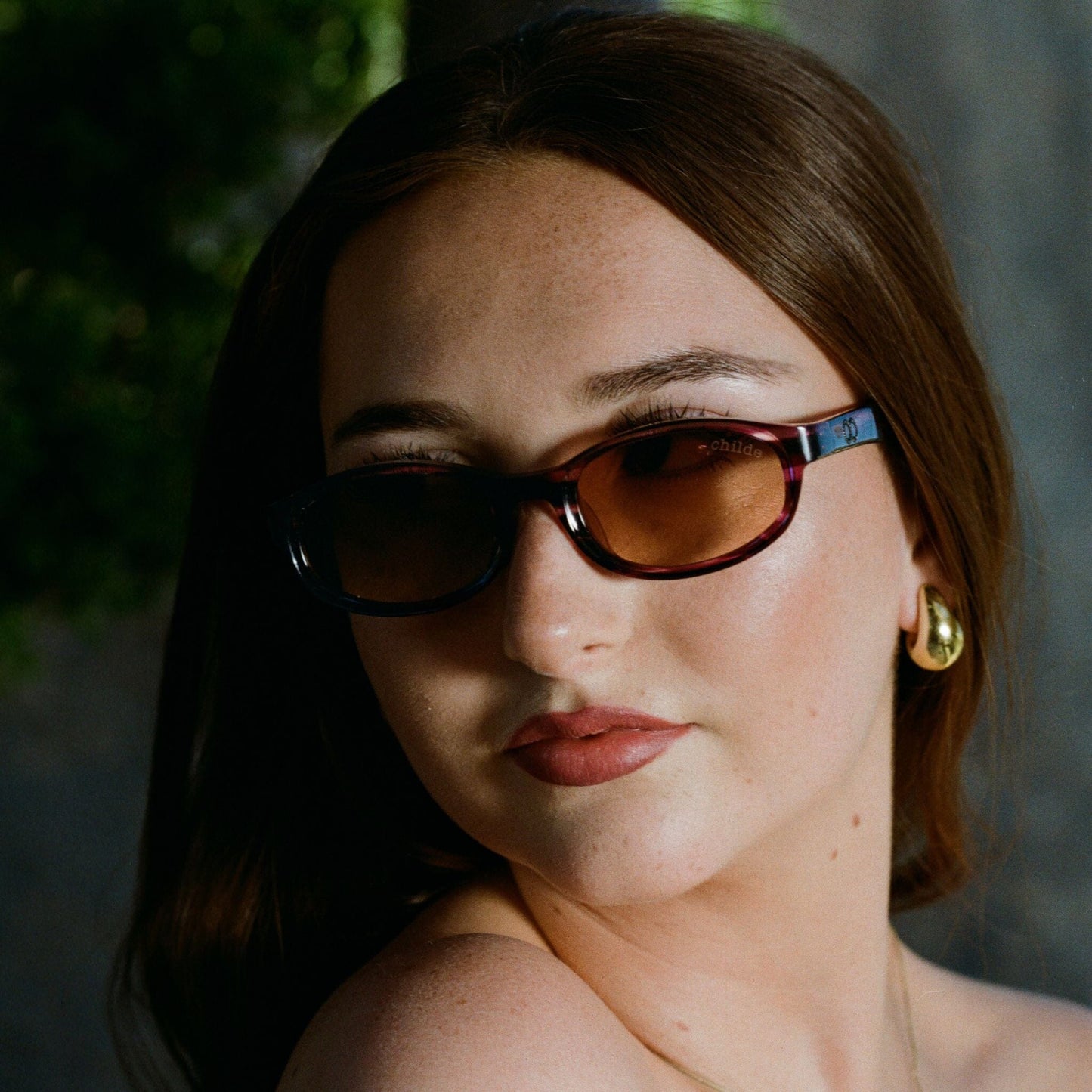 CHILDE Eyewear | PALOMA Rose Burgundy | Rose Gradient Bio Lens - NASH + BANKS