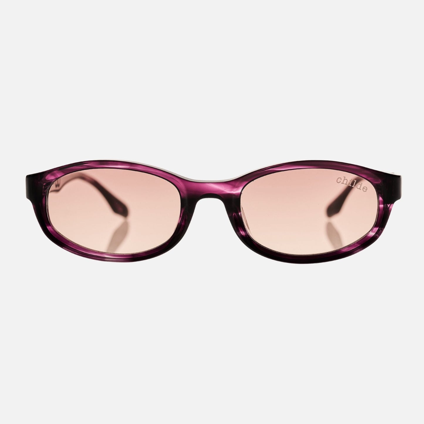 CHILDE Eyewear | PALOMA Rose Burgundy | Rose Gradient Bio Lens - NASH + BANKS