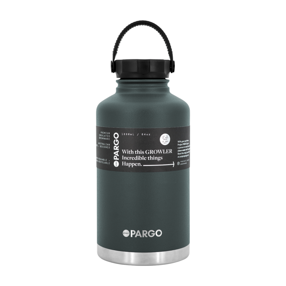 
                  
                    Project PARGO - 1890mL Insulated Growler - Charcoal
                  
                