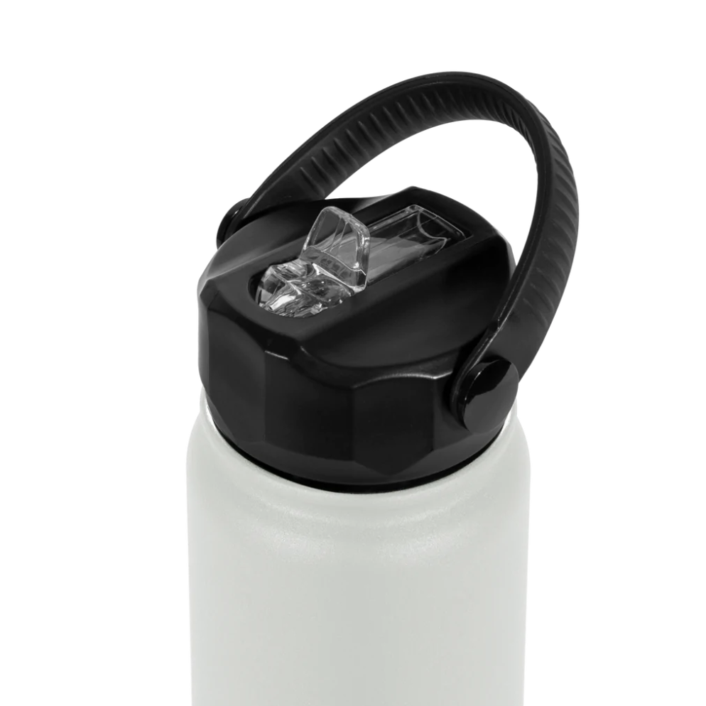 Project PARGO | 750ml Insulated Sports Bottle w/ Straw Lid - NASH + BANKS | MIDNIGHT Black