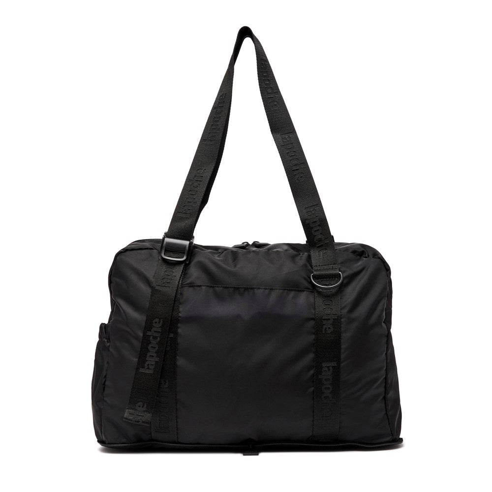 Lapoche | Packable Duffle Bag | Black - NASH+BANKS