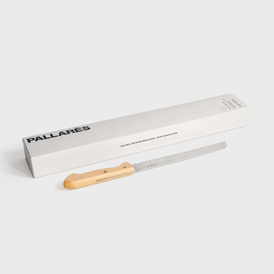 
                  
                    Pallarès Bread Knife | Boxwood Handle | 22cm
                  
                