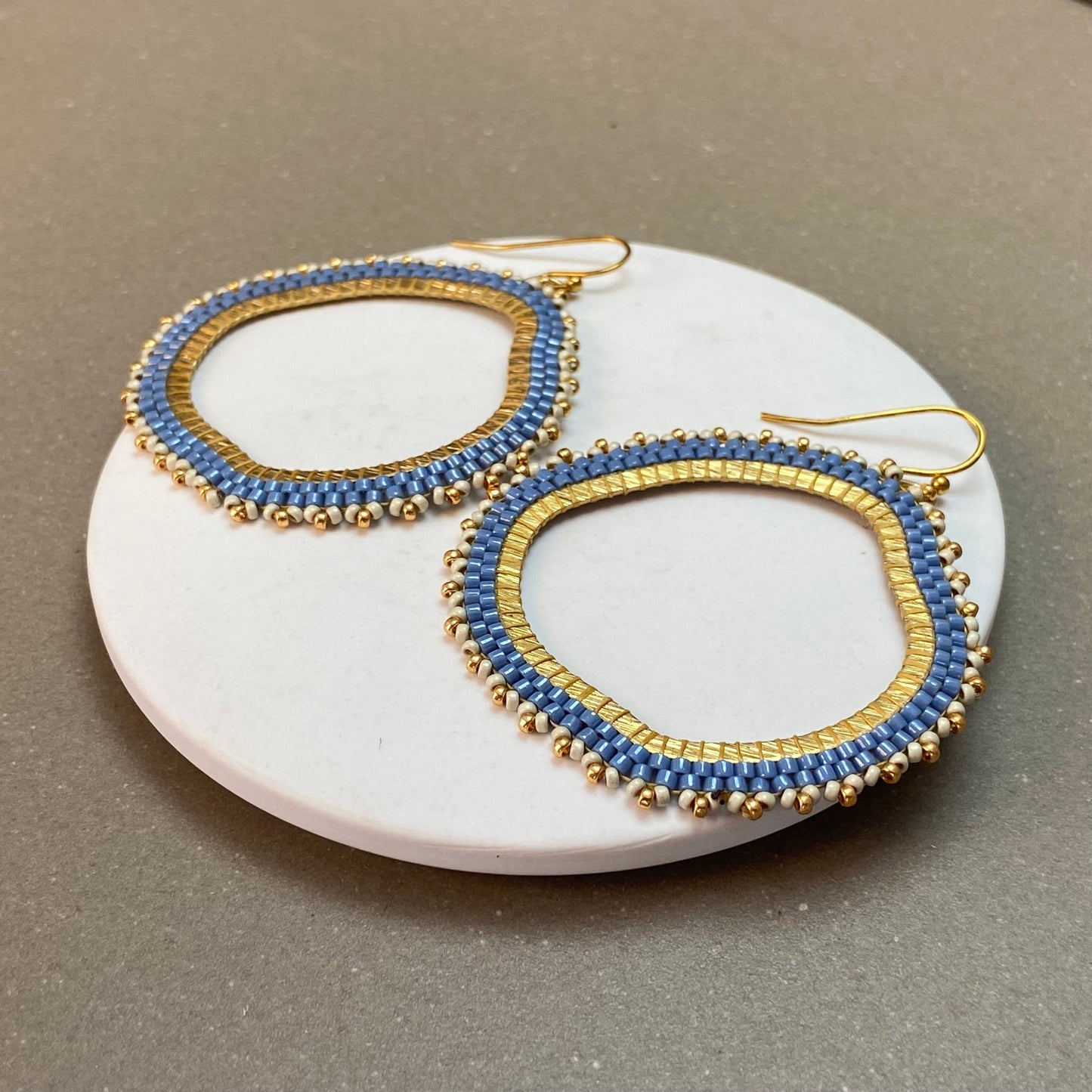 Phoenicia Designs | Pebble Earrings - NASH + BANKS | Denim