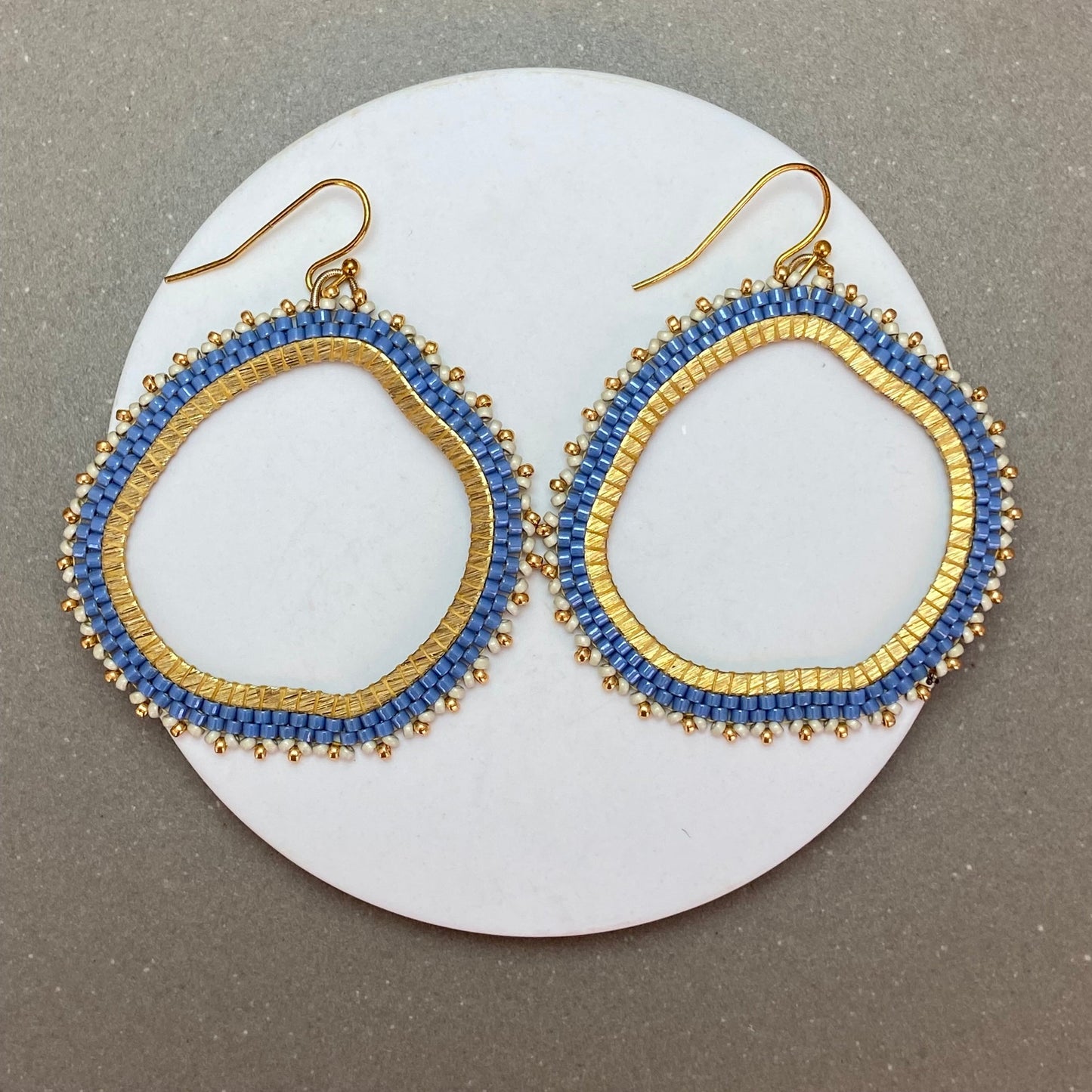 Phoenicia Designs | Pebble Earrings - NASH + BANKS | Denim