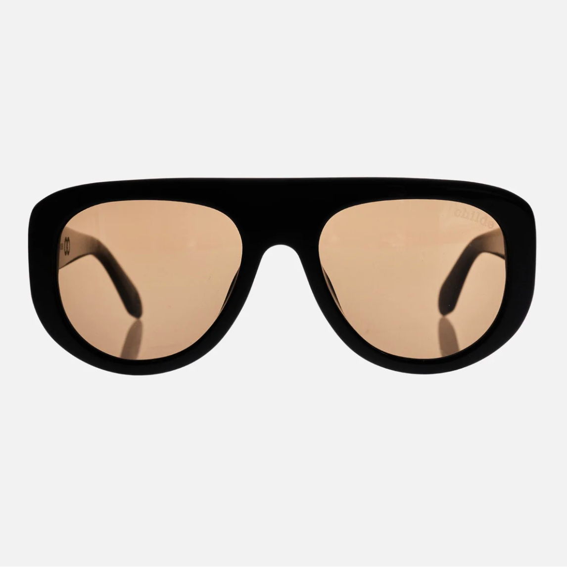 CHILDE Eyewear - PHASE Gloss Black | Amber Bio Lens