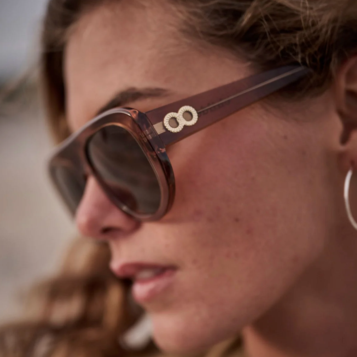 CHILDE Eyewear - PHASE Cola | Amber Bio Lens