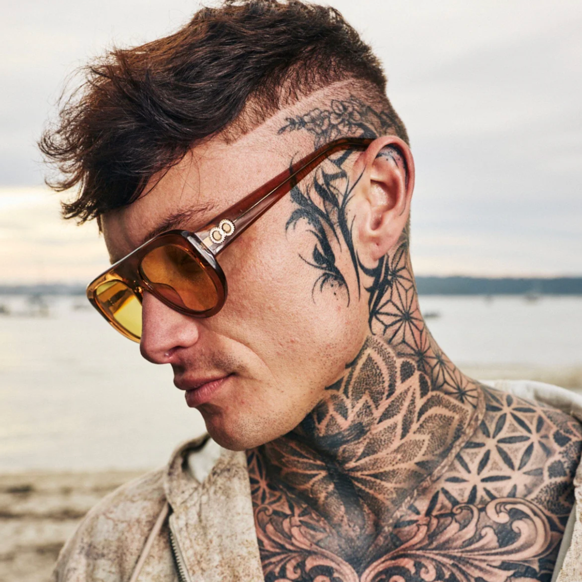 CHILDE Eyewear - PHASE Cola | Yellow Bio Lens