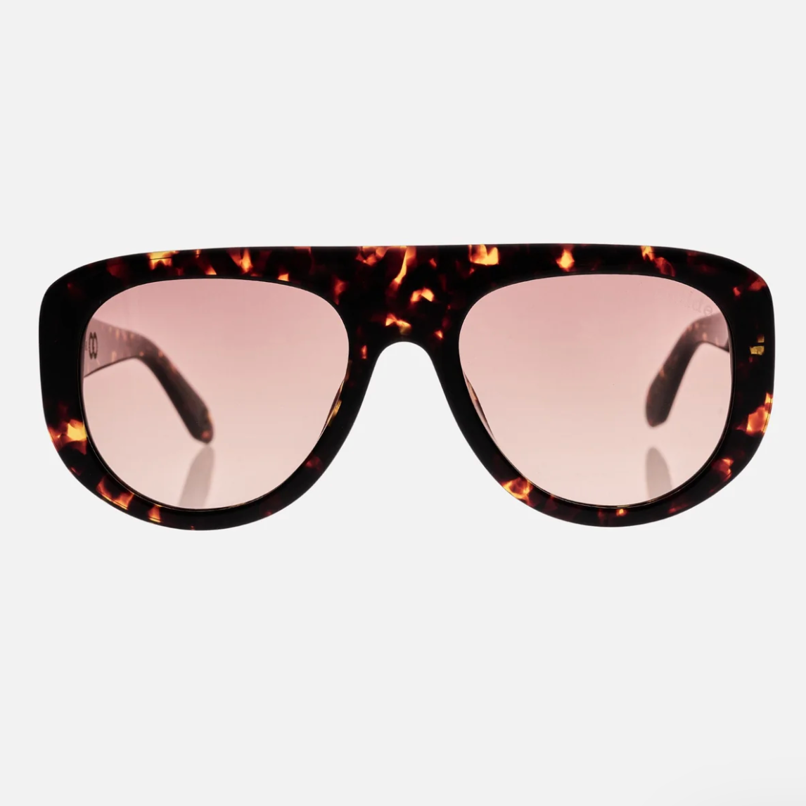 CHILDE Eyewear - PHASE Gloss Havana Tort | Rose Gradient Bio Lens