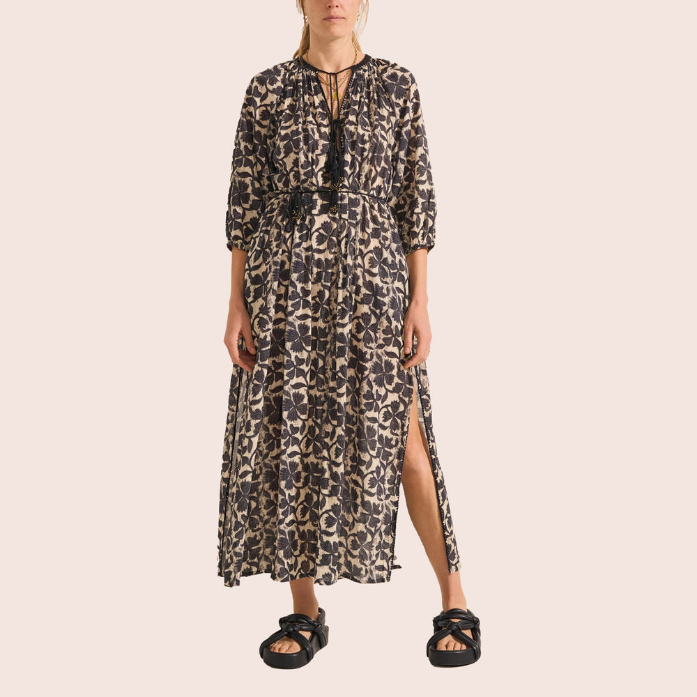 Priam Clover Print Caftan - NASH + BANKS