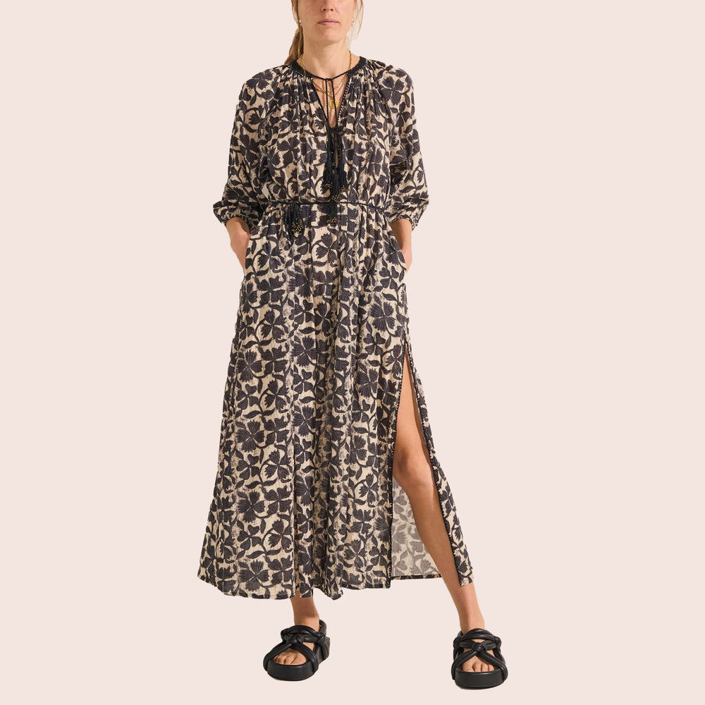 Priam Clover Print Caftan - NASH + BANKS