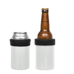 Project PARGO Insulated Stubby Holder for Cans and Bottles - White - Shop Unique Gifts for Men at Nash + Banks
