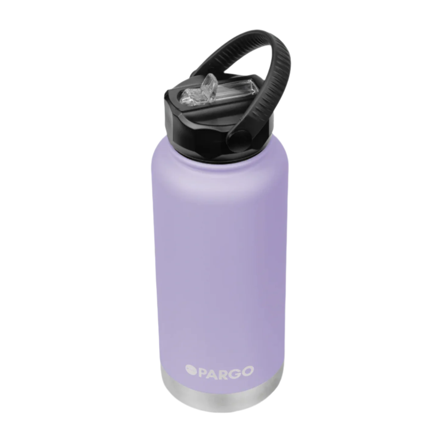 Project PARGO | 950ml Insulated Sports Bottle w/ Straw Lid - NASH + BANKS | MIDNIGHT Black