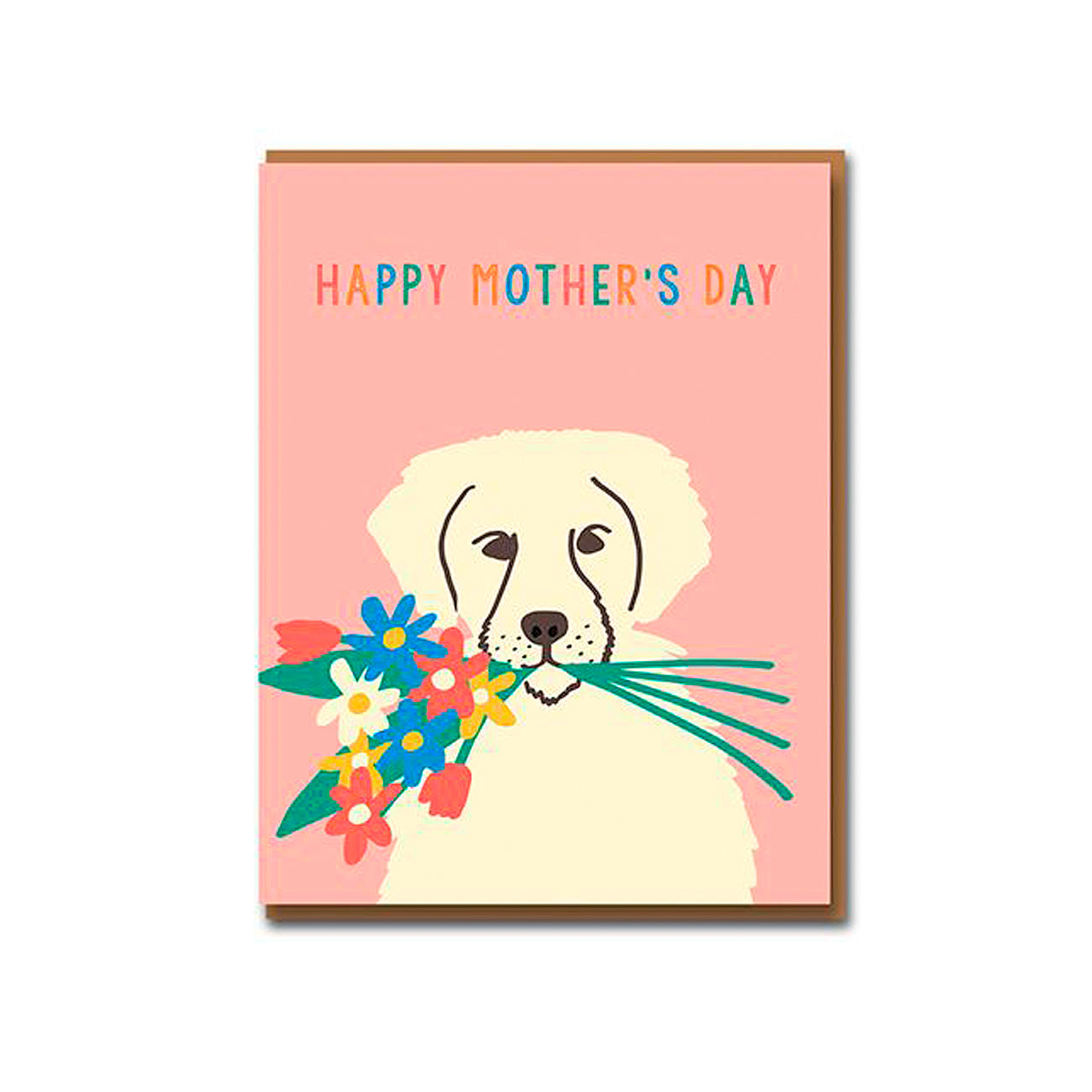 Puppy Mum | Mother's Day Greeting Card - NASH + BANKS