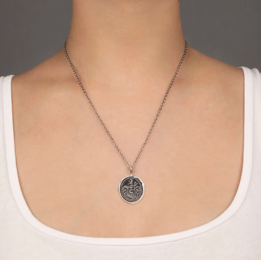 Pyrrha Heart of the Wolf Necklace