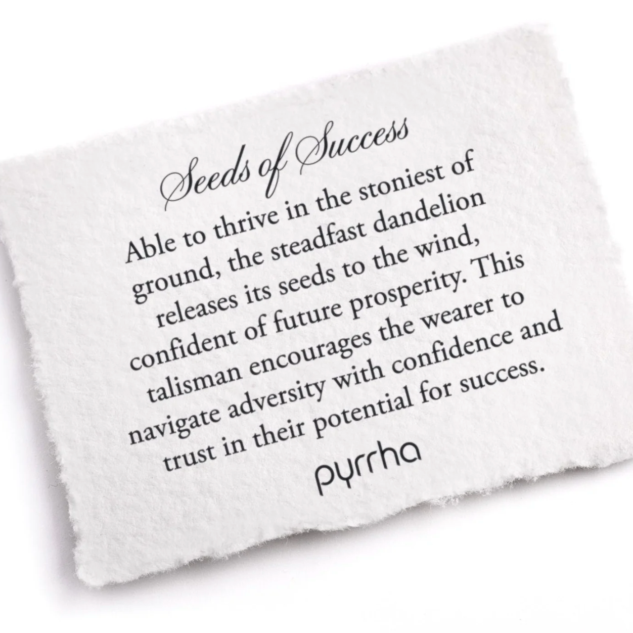 Pyrrha | Seeds of Success Necklace