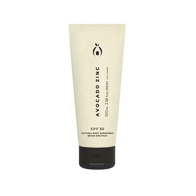 Avocado Zinc | SPF 30 | Natural Body Sunscreen | 100mL - NASH + BANKS