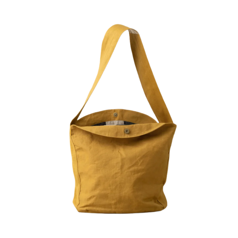 SAARDE | Journey Canvas Tote Bag | Mustard