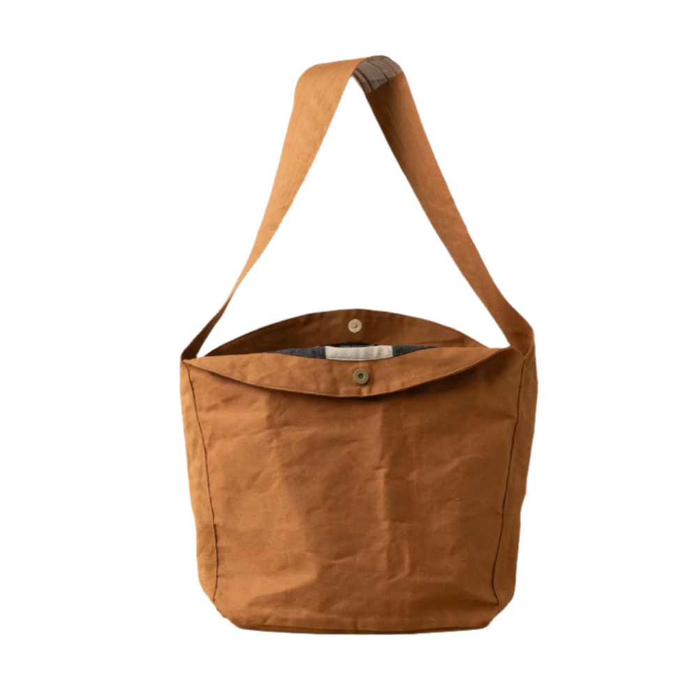 Journey Canvas Tote Bag | Terracotta - NASH + BANKS