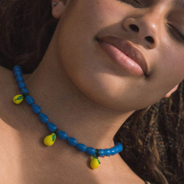 J By Design | Santorini Fruit Necklace | Lemon