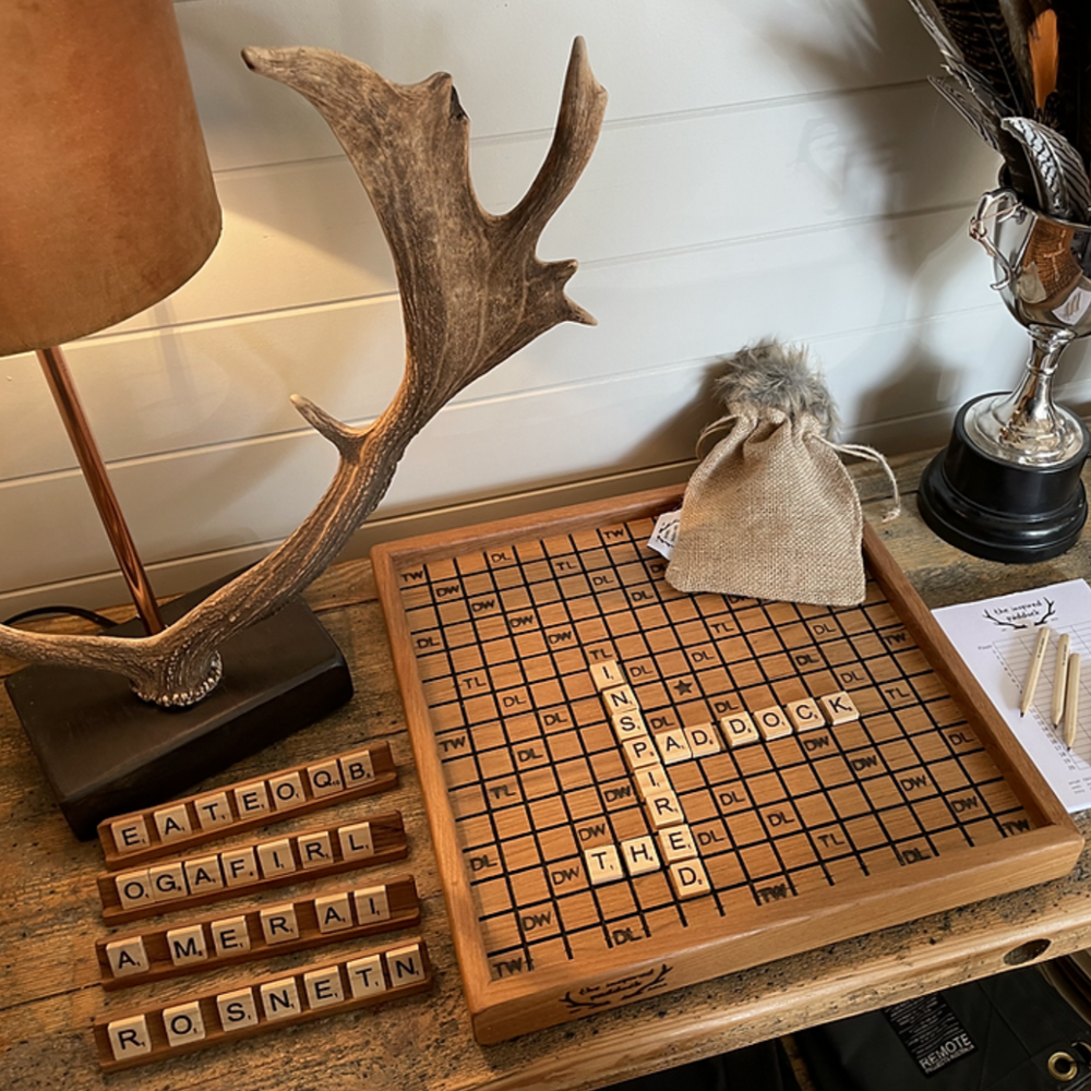 Handcrafted Scrabble - NASH + BANKS