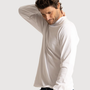 Mr Simple - Fair Trade Heavy Long Sleeve Tee - Shop Ethical Mens Clothing online at Nash + Banks