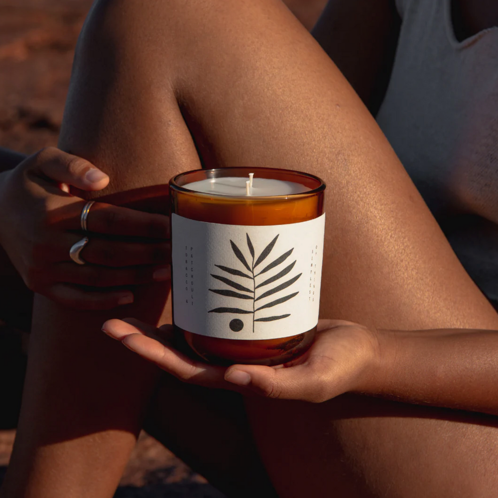 Simplest of Things Candle ~ Tobacco & Patchouli