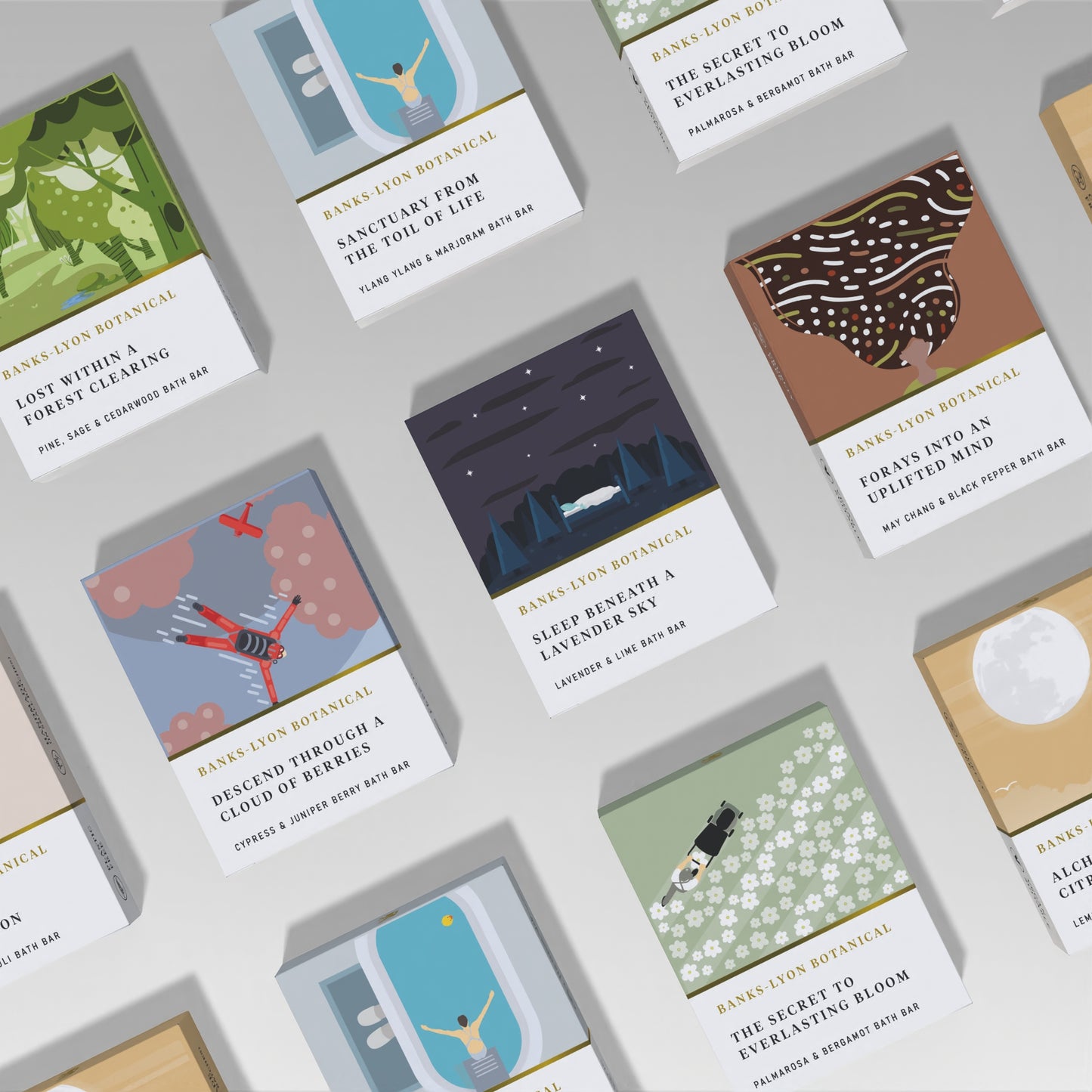 Banks-Lyon Botanical | Solid Bath Oil Bar - NASH + BANKS