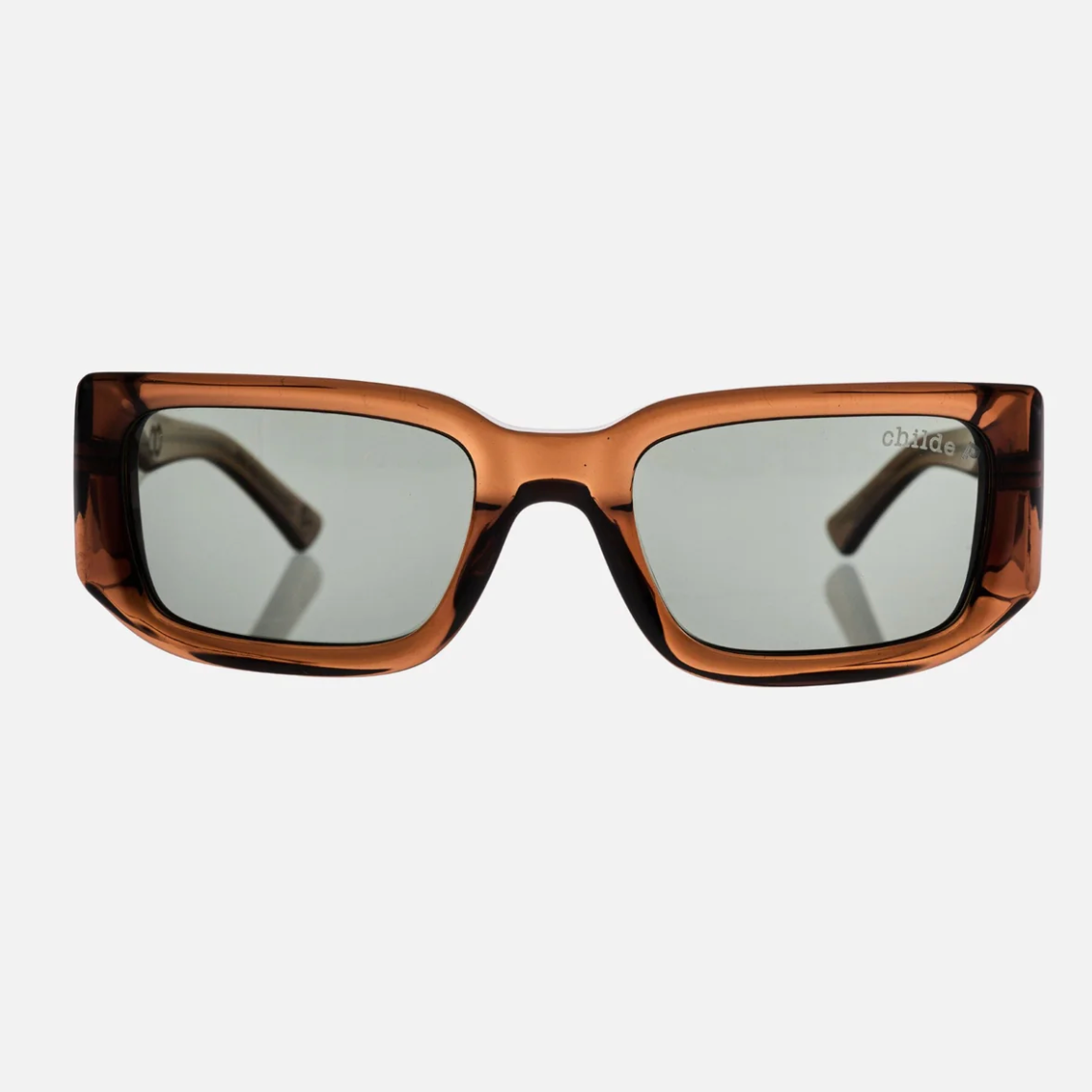 CHILDE Eyewear | SoliTV Cola | Green Polarised Bio Lens