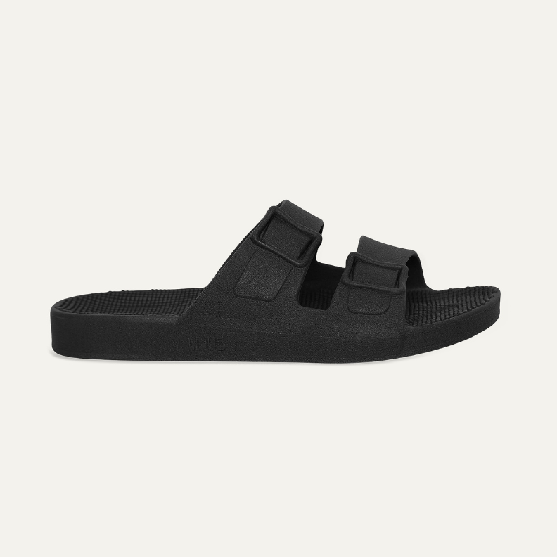 Linus Sandal | Black - NASH + BANKS