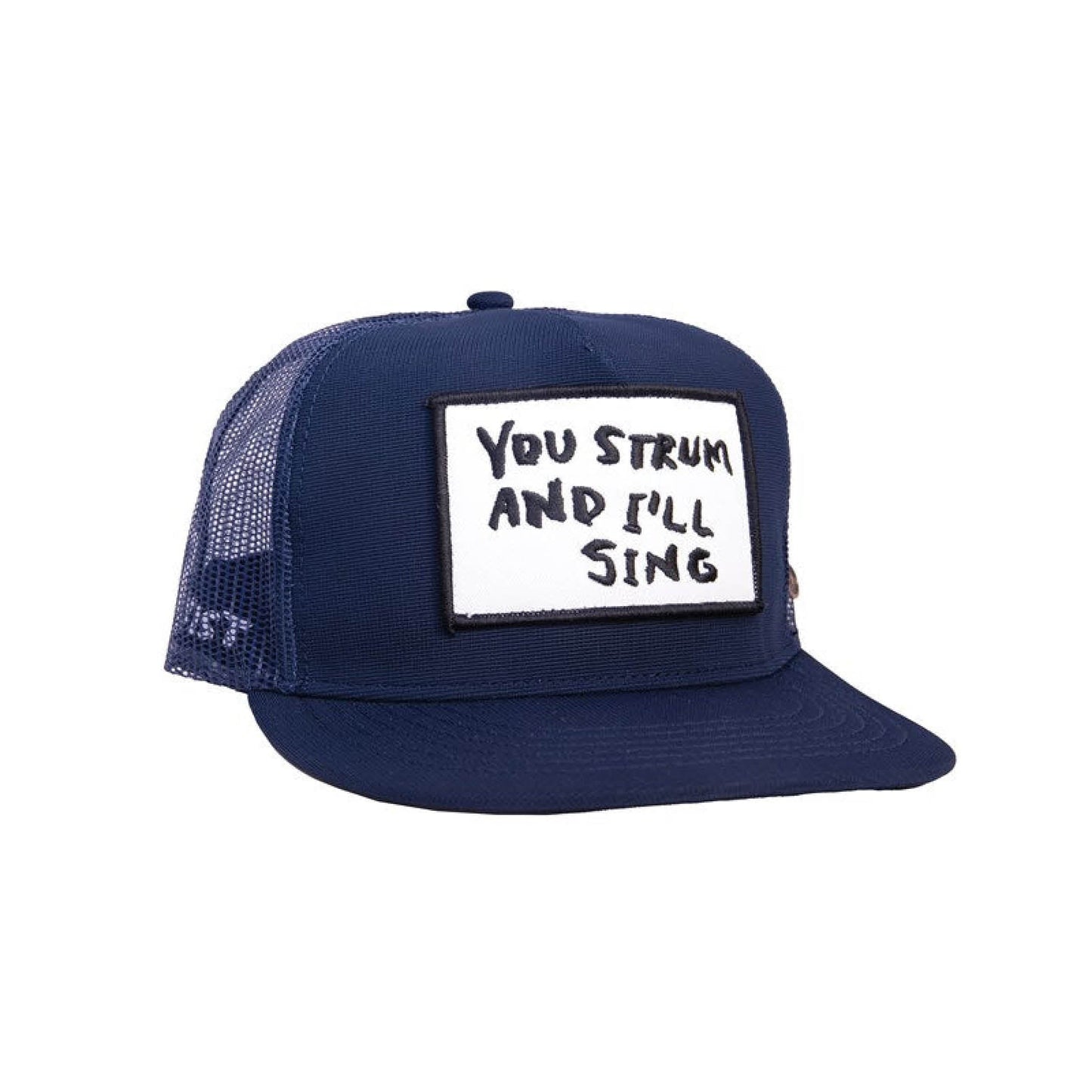 FBS x Marty Baptist | Strum Trucker Cap | Navy - NASH+BANKS