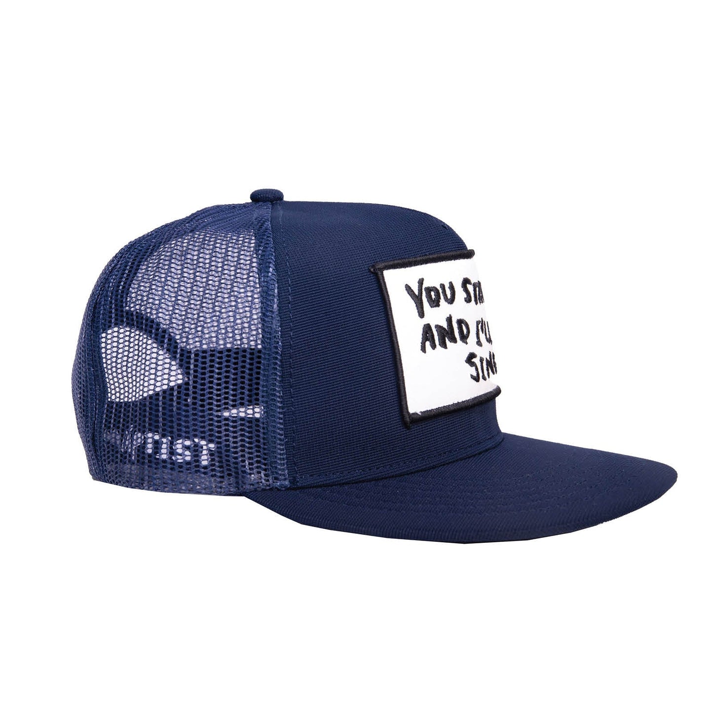 FBS x Marty Baptist | Strum Trucker Cap | Navy - NASH+BANKS