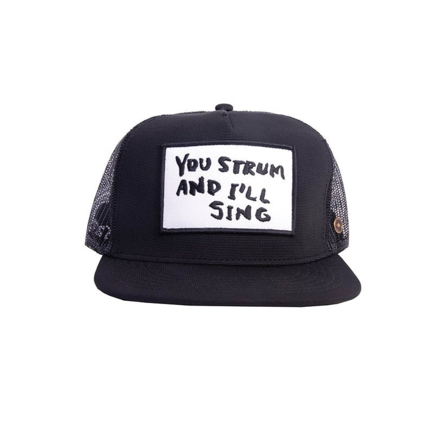 FBS x Marty Baptist | Strum Trucker Cap | Black - NASH + BANKS