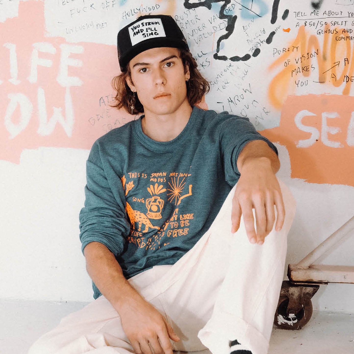 FBS x Marty Baptist | Strum Trucker Cap | Black - NASH + BANKS