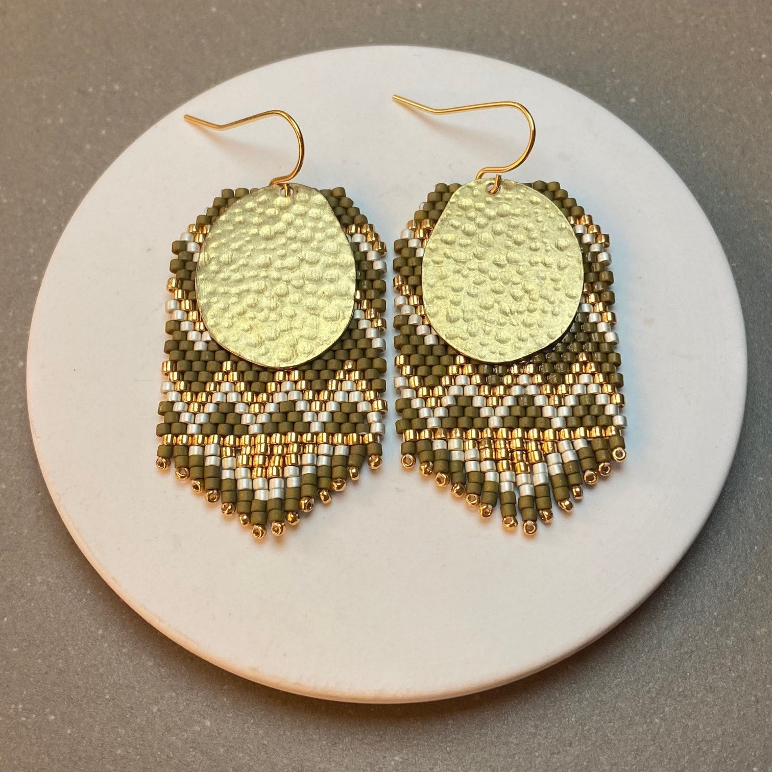 Phoenicia Designs | Rhapsody Sun Earrings - NASH + BANKS | Marble Black