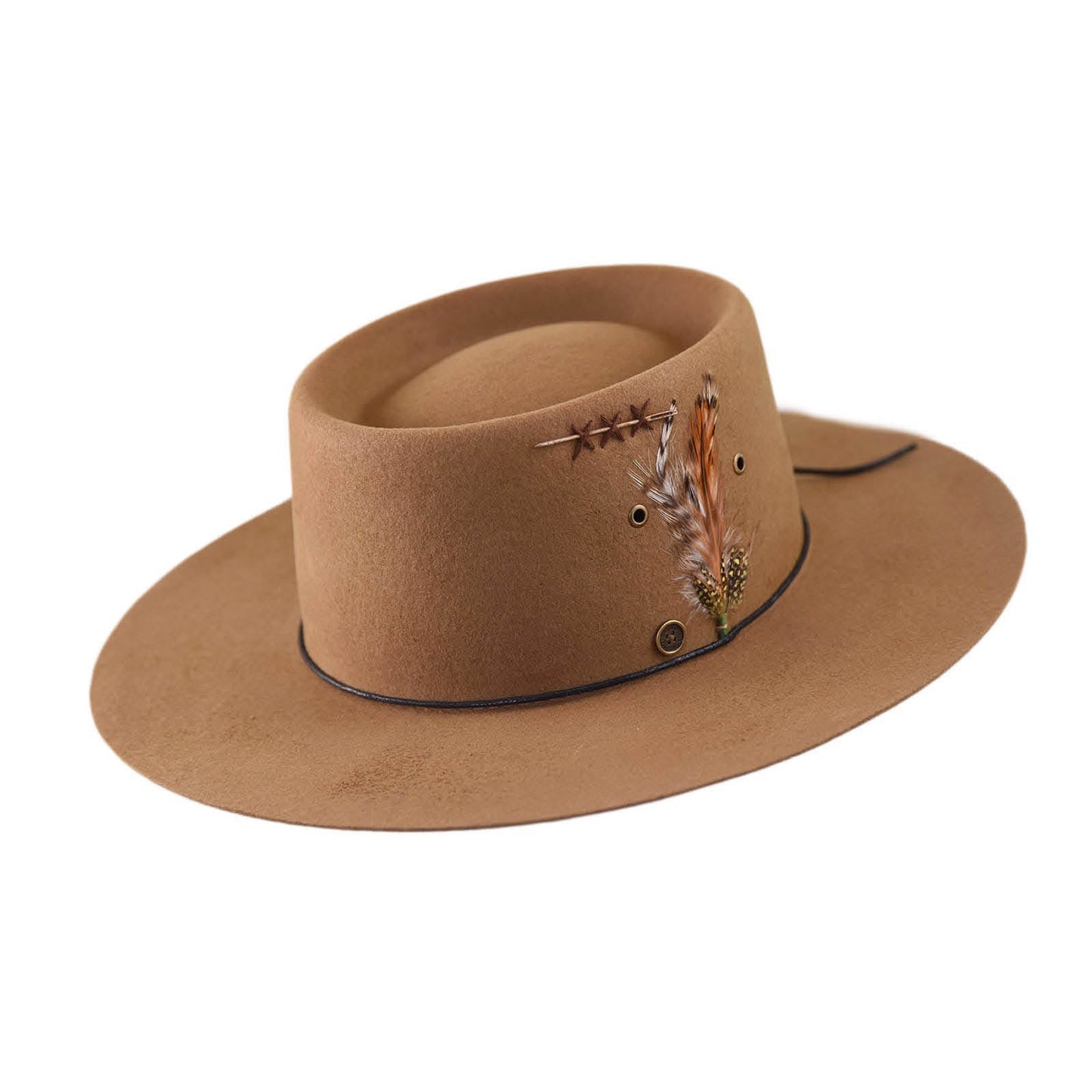 FallenBROKENstreet | The Notebook | Vintage Tan Felt Hat