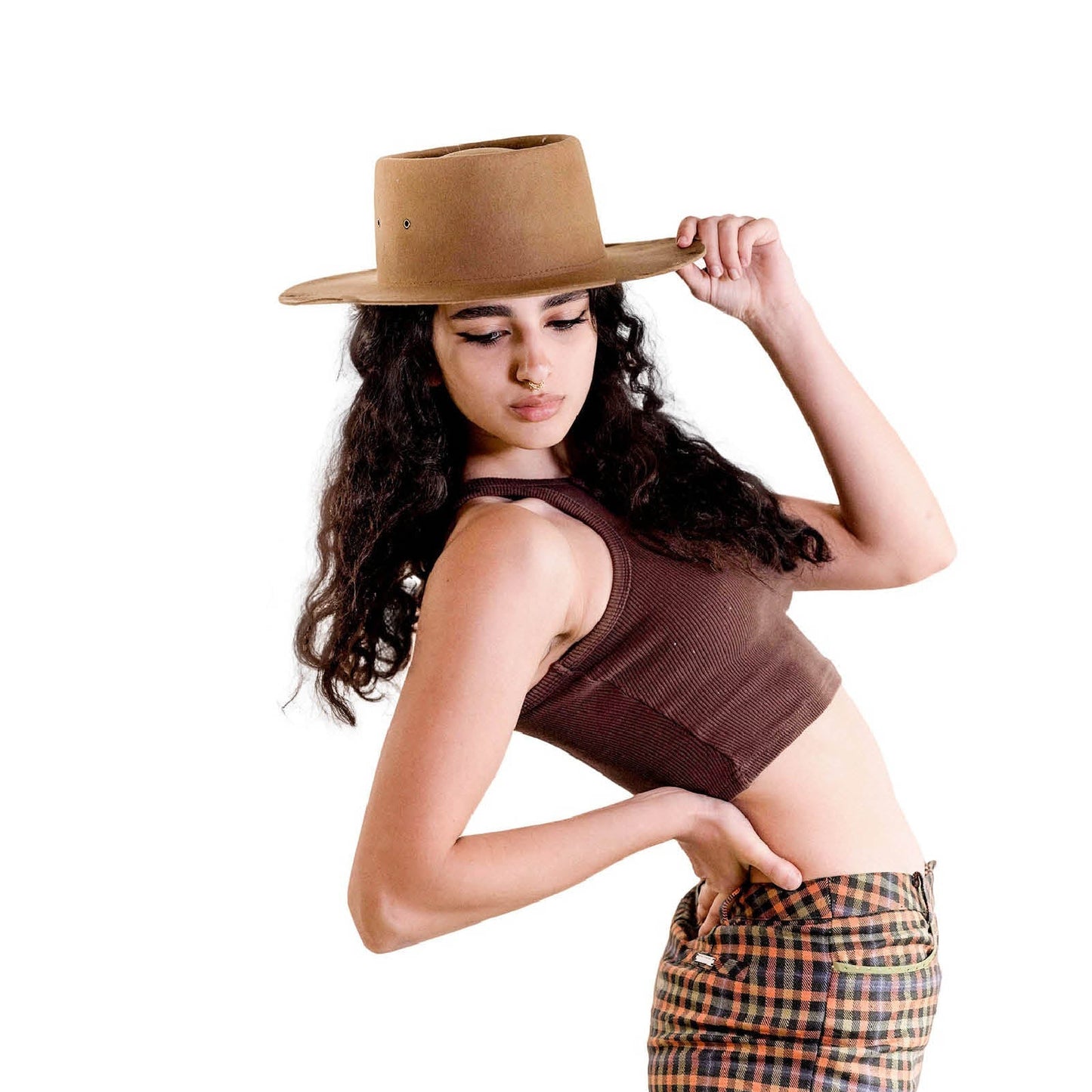 FallenBROKENstreet | The Notebook | Vintage Tan Felt Hat