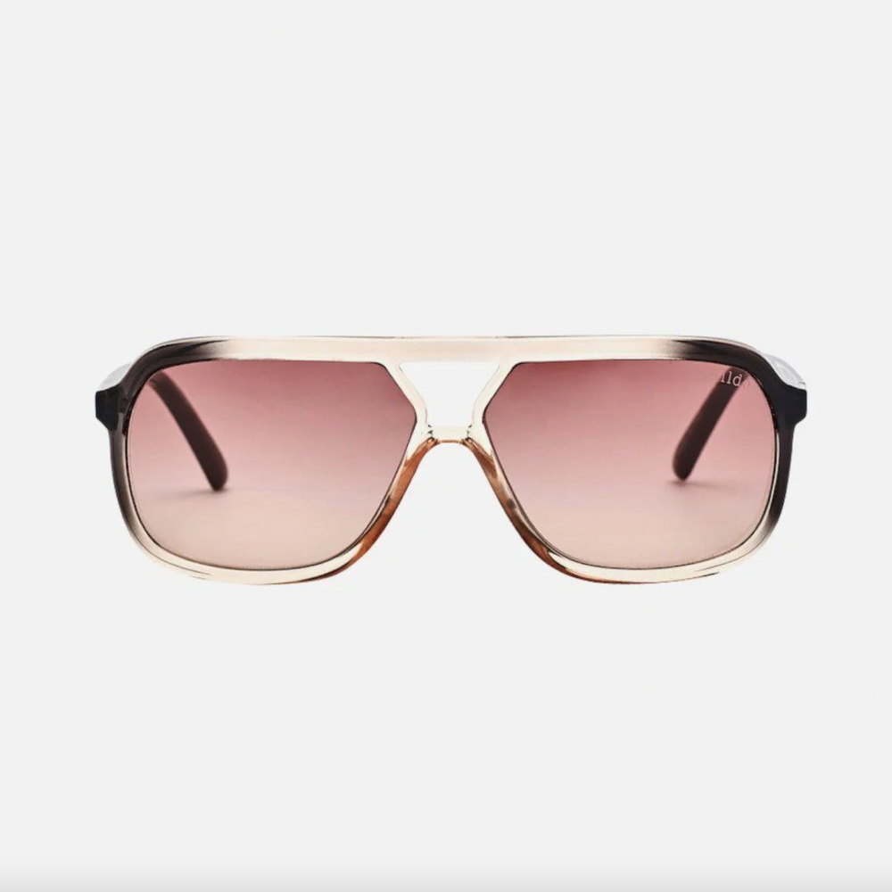 CHILDE WILDe | TREBLE Gloss Black to Pink Fade | Rose Gradient Bio Lens