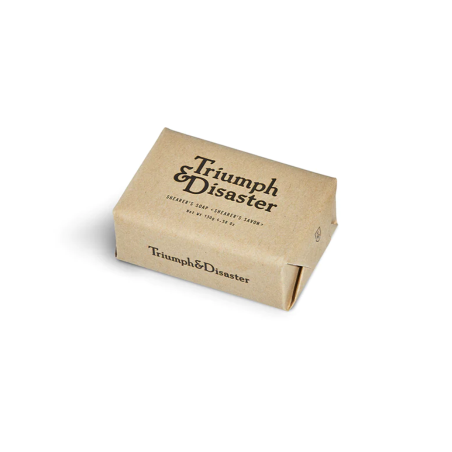 
                  
                    Triumph & Disaster - Shearers Soap - 130g - Shop Sustainable Men's Grooming Products at Nash + Banks
                  
                