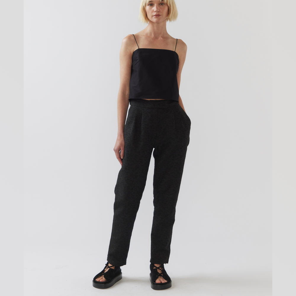 FOEMINA | VIOLA Pants | Black Jacquard - NASH + BANKS