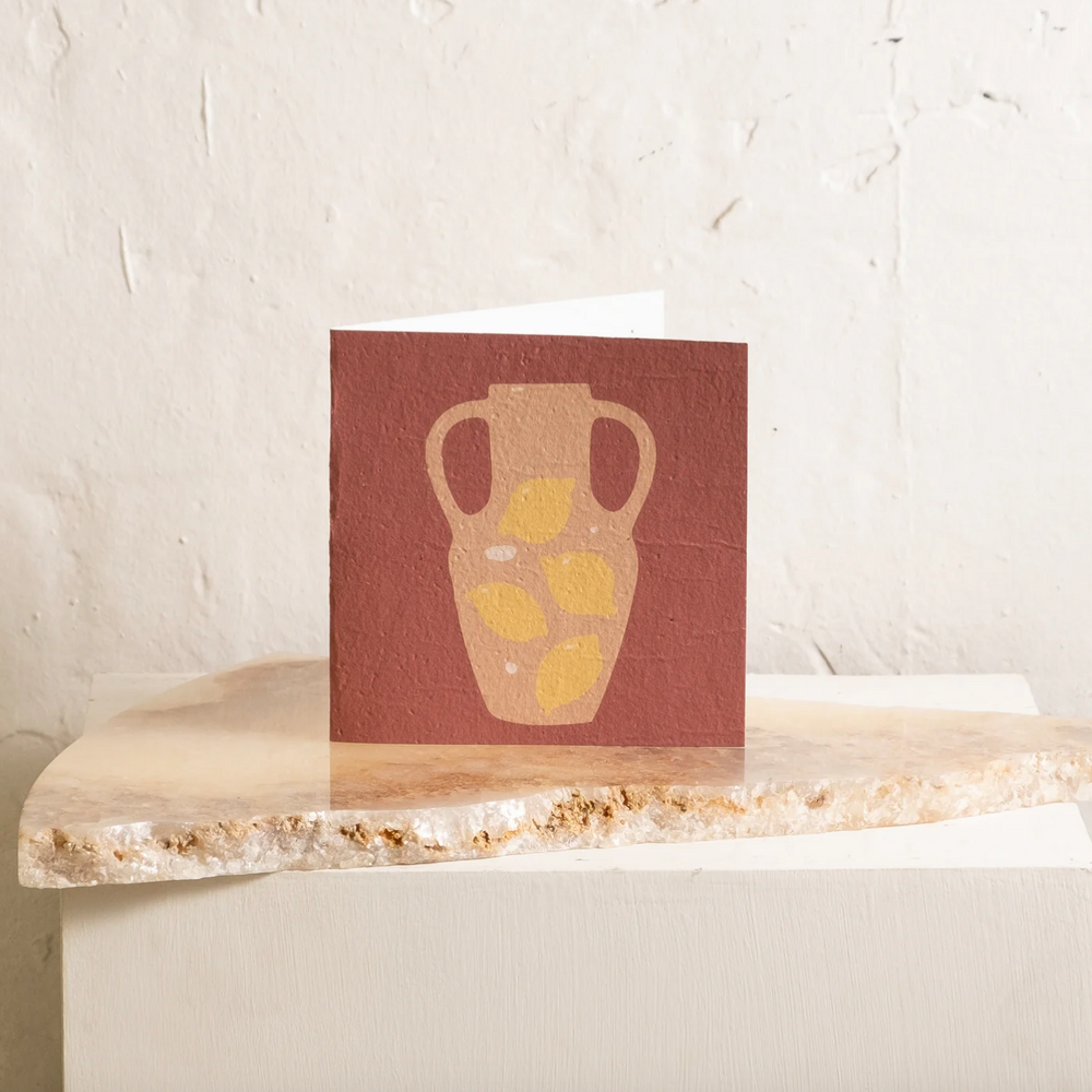 Vase | Plantable Greeting Card
