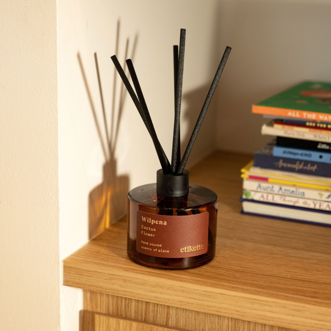 Etikette | Wilpena // Cactus Flower | Eco Reed Diffuser - NASH + BANKS