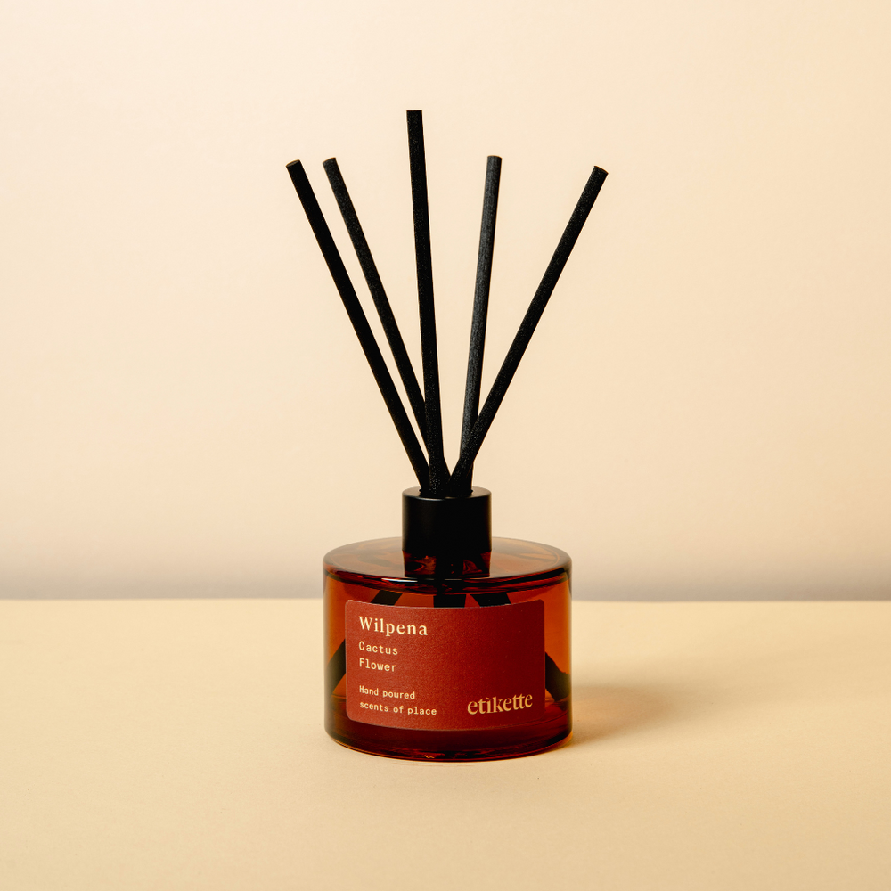 Etikette | Wilpena // Cactus Flower | Eco Reed Diffuser - NASH + BANKS
