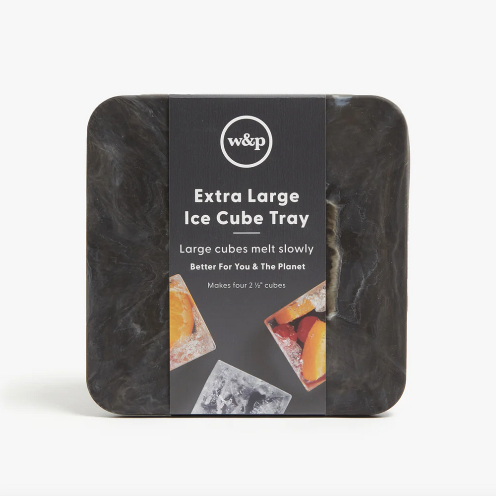 W&P - Ice Cube Tray | XL | Marble Black