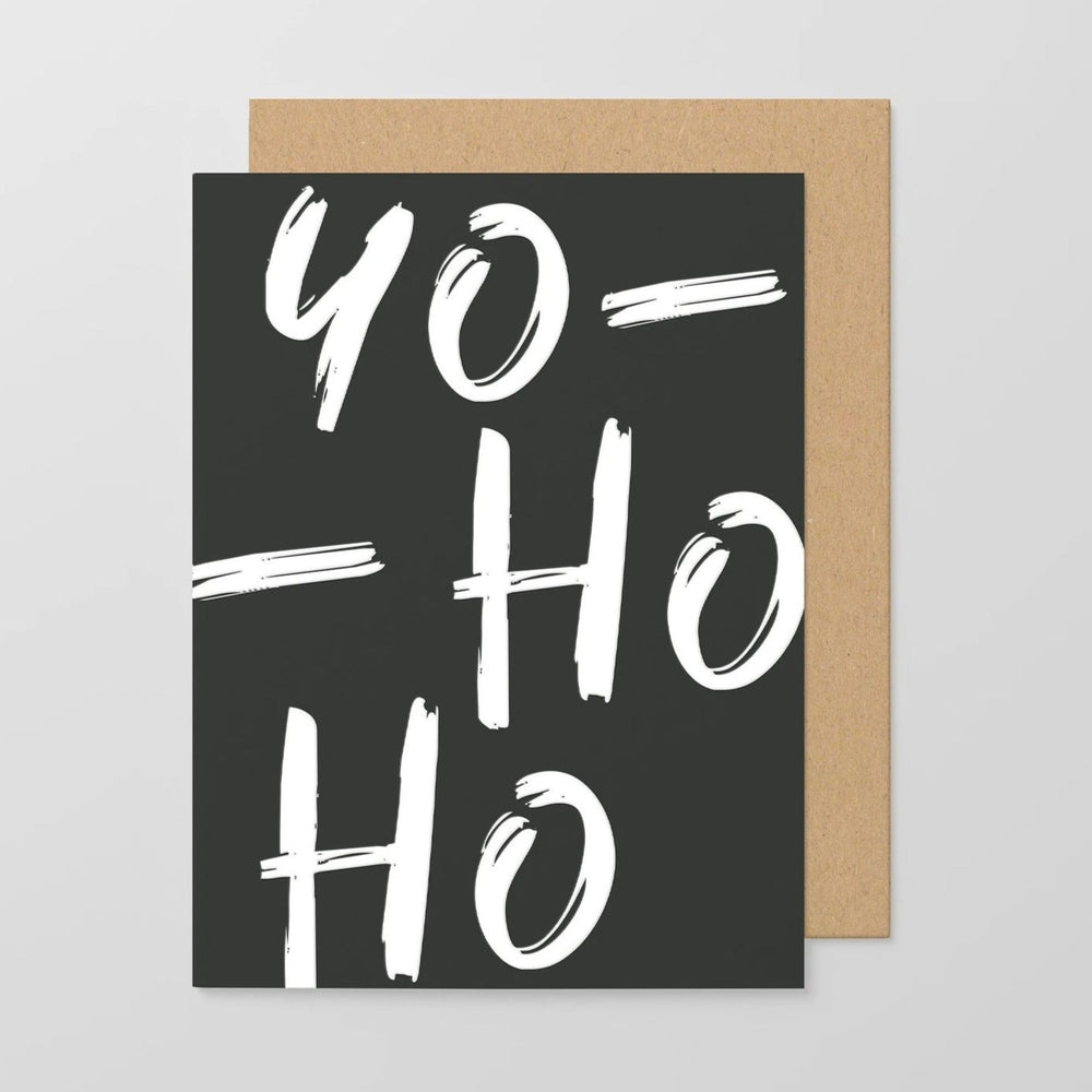 Yo Ho Ho | Small Christmas Greeting Card