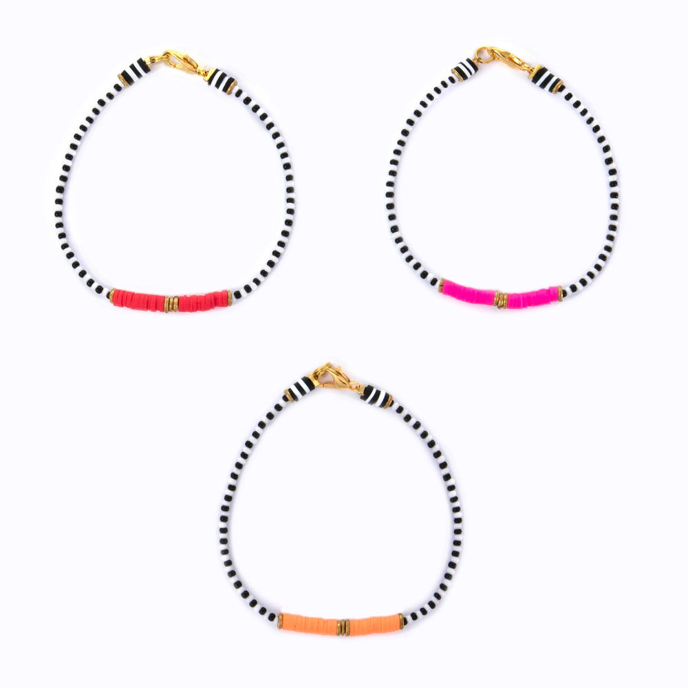 Soul Designs | Zebra Bracelet | Colourful - NASH + BANKS