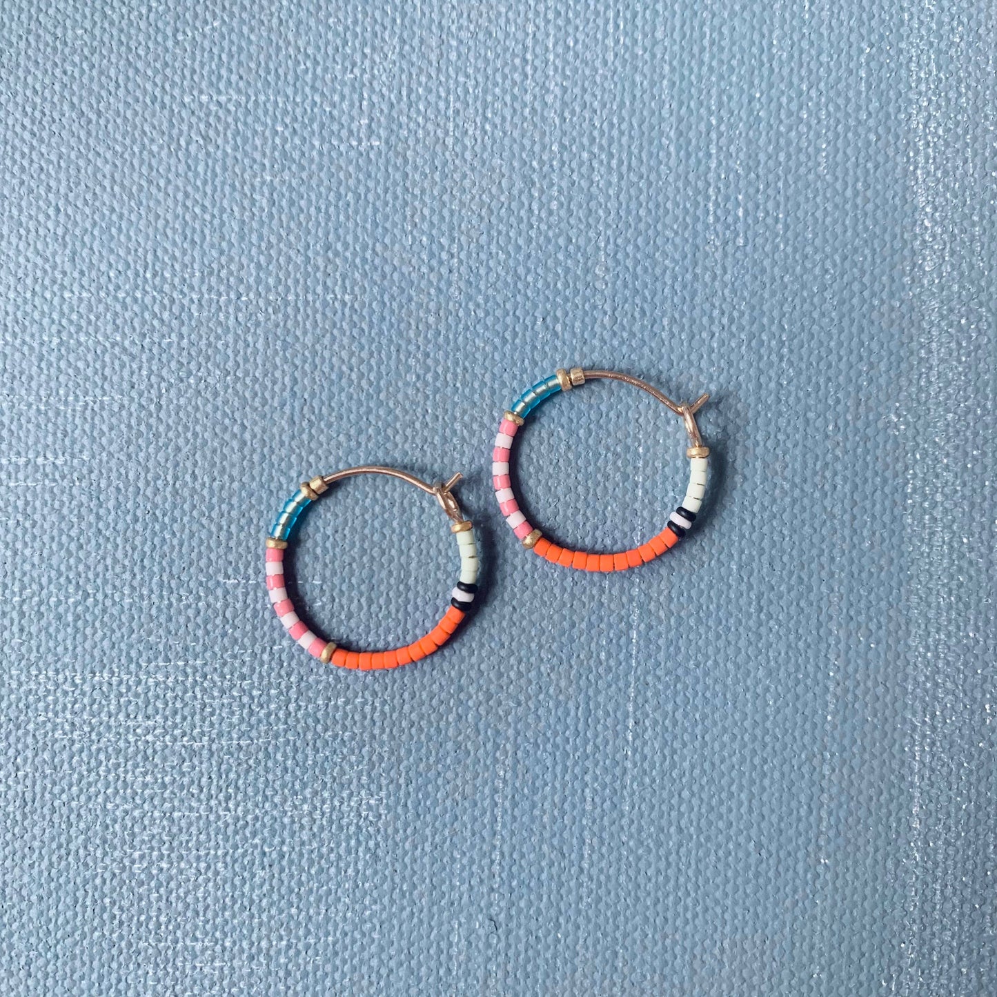 Alice Rise | Little Colorloop Earrings | Hot Pepper - NASH + BANKS