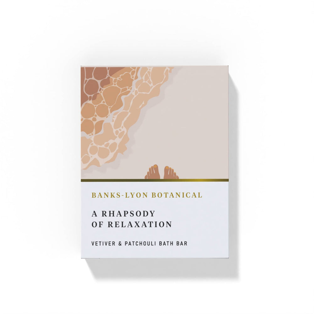 Banks-Lyon Botanical | Solid Bath Oil Bar | Vetiver + Patchouli - NASH + BANKS